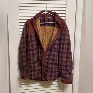 Men’s Large fleece lined jacket